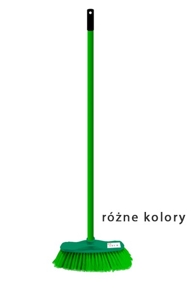 Miotła do zamiatania z kijem